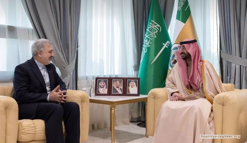 السفير الإيراني في الرياض يلتقي وزير الحرس الوطني السعودي