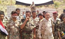 جنود يمنيون بالحد الجنوبي السعودي يتظاهرون للعودة إلى محافظاتهم