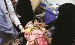 ’واشنطن تايمز’: ضربات العدوان السعودي على المستشفيات اليمنية أدّت الى انتشار وباء ’الكوليرا’