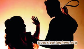 اعتداء شاب على امرأة في أحد شوارع السعودية