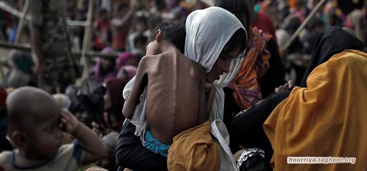 الذباب الإلكتروني لآل سعود يهاجم بعنصرية الروهينغيا في المملكة