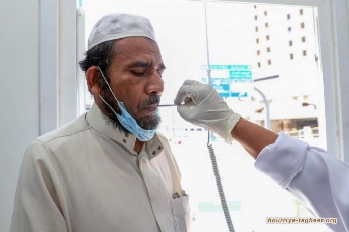 الإصابات في تصاعد مضطرد.. تسجّل 1197حالة جديدة بكورونا بمملكة آل سعود