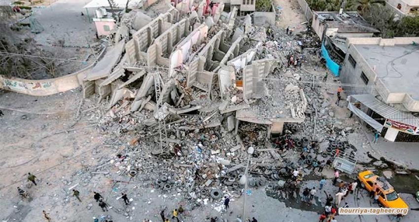 صمت عربي مخزٍ إزاء جرائم الصهاينة بحق الشعب الفلسطيني