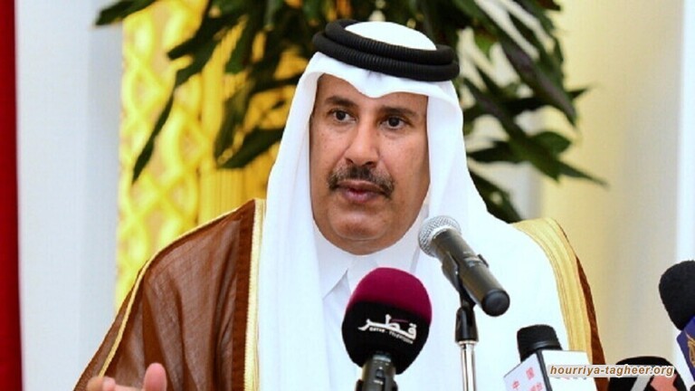 حمد بن جاسم يتهم جهات من دول قريبة بالتحريض ضد قطر