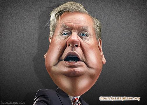 ليندسي غراهام يحشر مؤخرة السلطات السعودية في الحرب الإيرانية