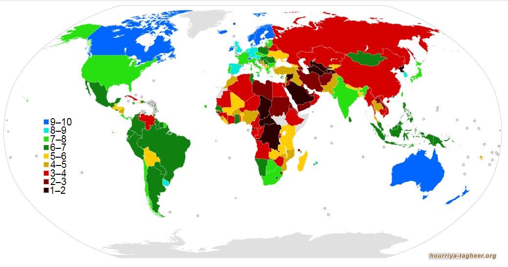 مؤشر دولي يفضح استبداد النظام السعودي ونهجه القمعي
