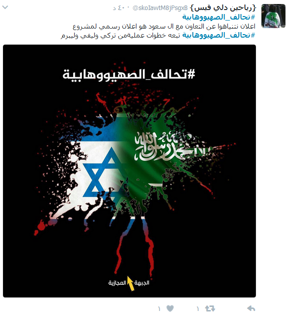 ناشطون يرفعون الصوت بوجه #تحالف_الصهيووهابية