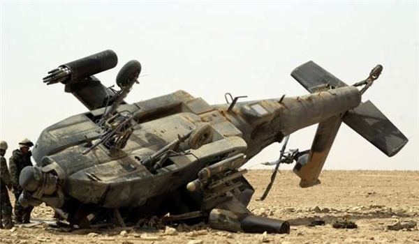 إسقاط طائرة "أباتشي" سعودية قبالة نجران