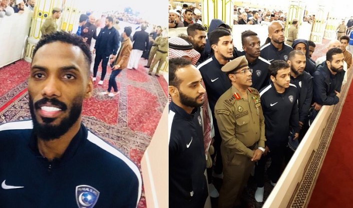 الحملة العالمية: السعودية تخلي الروضة الشريفة لفريق رياضي