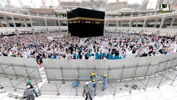 توقيف سعودي حاول الانتحار حرقًا قرب الكعبة الشريفة