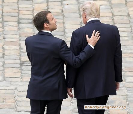 على طريقة الحلب الترامبية ماكرون يرسل قواته لحماية البقرة