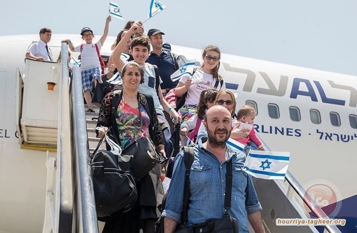 صهاينة يقضون ليلتهم بالسعودية بعد "خلل" في طائرتهم.. حادث مفتعل أم طارئ