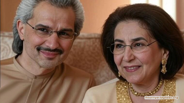 الديوان الملكي يعلن وفاة أم الوليد بن طلال