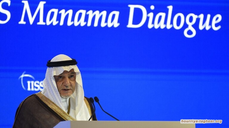 تركي الفيصل يجدد هجومه على قطر والمقاومة الفلسطينية