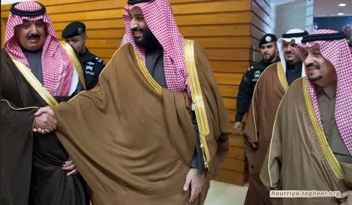 بعد أن اعتقله وأهانه وسلب أمواله.. “ابن سلمان” يعزي الأمير متعب