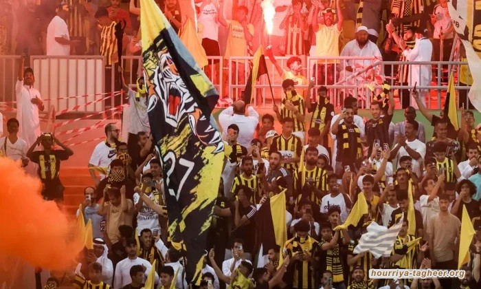 اشتباكات بالأيدي في الملاعب السعودية وجماهير الاتحاد تتدخل