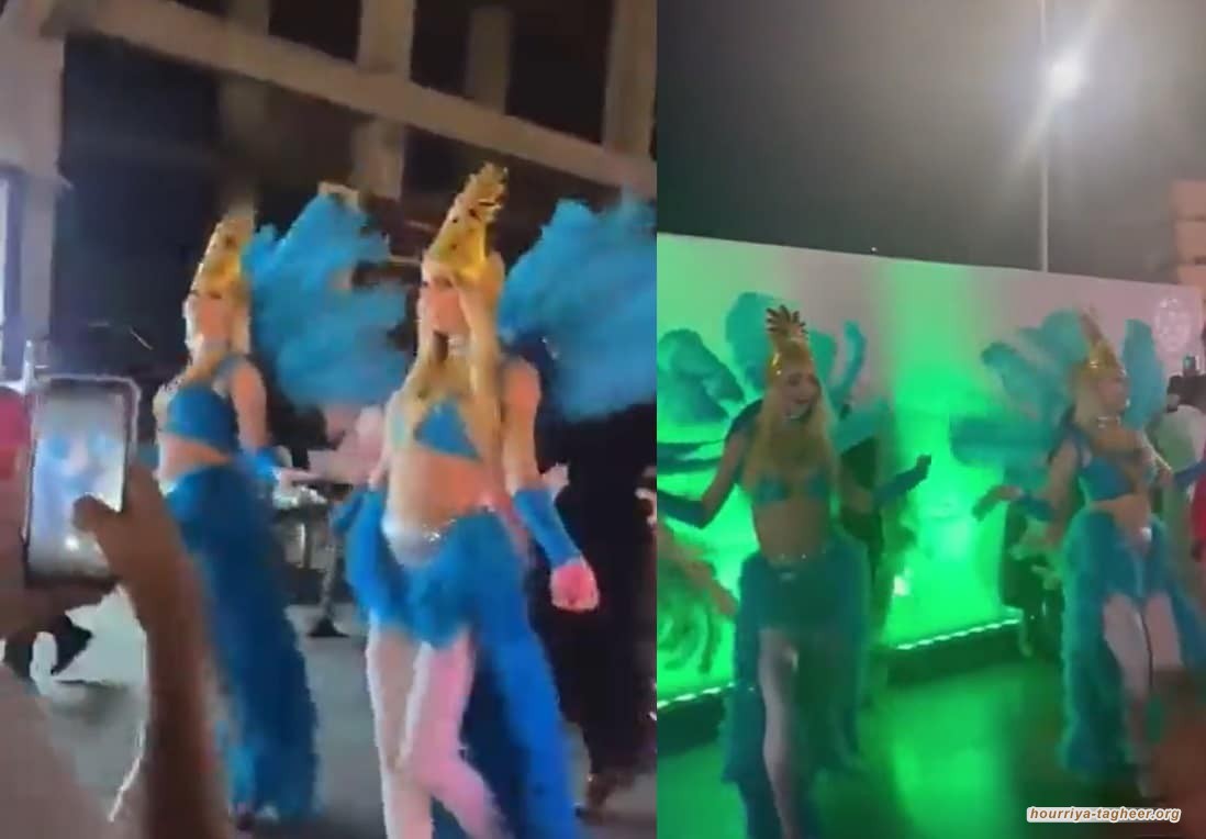 الأمير خالد بن فرحان المنشق ينتقد ظهور راقصات شبه عاريات بمهرجان جازان