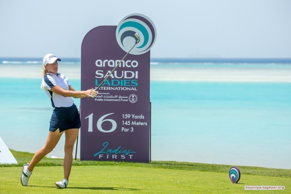 السعودية تستكمل مشوار الغسيل الرياضي ببطولة جولف جديدة بواشنطن