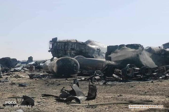 صور مرعبة لحجم الدمار الذي خلفته مواجهات الإصلاح والقبائل بمأرب والدبابات تبدأ قصف منازل المواطنين