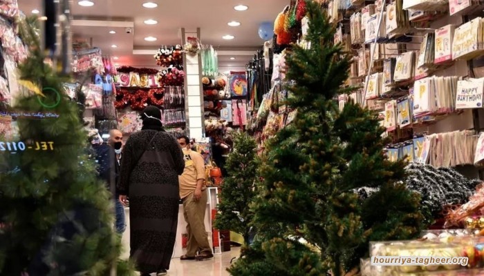 بابا نويل يزور متاجر السعودية للمرة الأولى في تاريخ المملكة