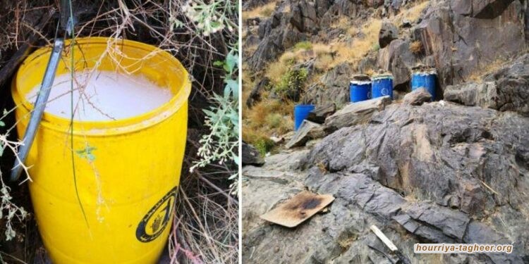 فيديو صادم لمصنع المشروبات الكحولية في العاصمة الرياض