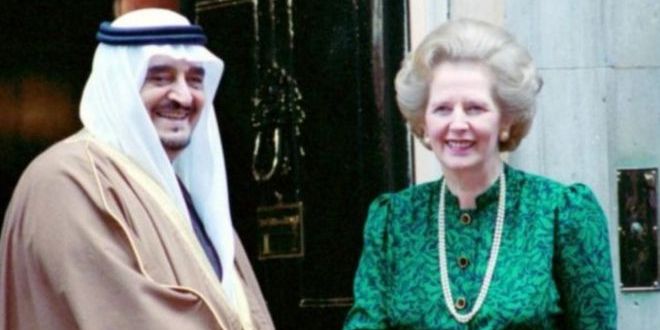 ثاتشر أجرت محادثات سرية مع السعودية قبل صفقة اليمامة