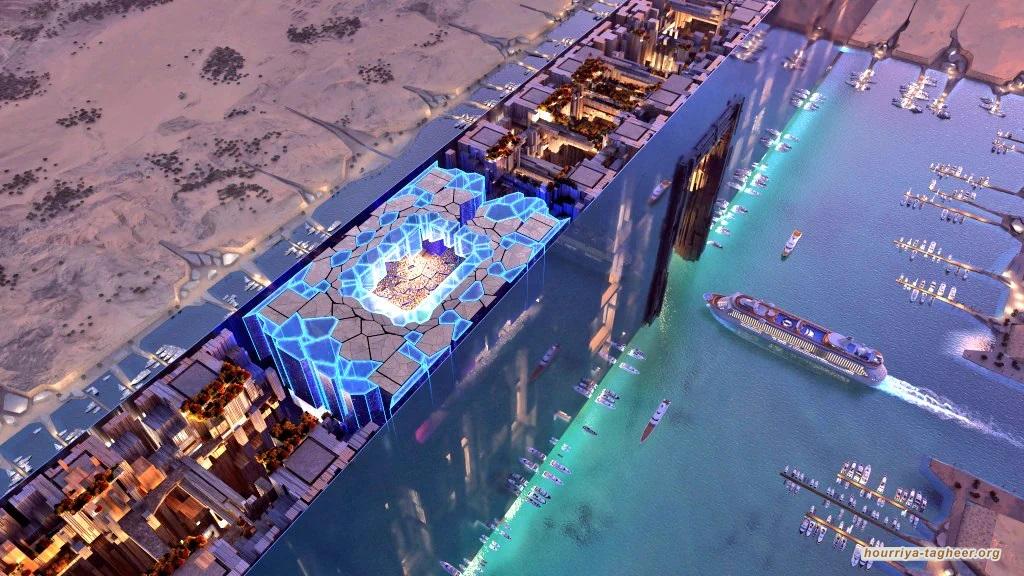 السلطات السعودية تُجمّد مشروع ملعب نيوم