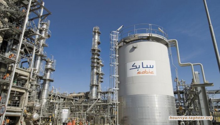 شركة سابك تتكبد خسائر قدرها 1.21 مليار