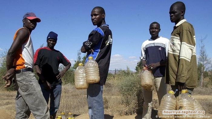 نيران الجيش السعودي تصيب عددا من المهاجرين أفارقة