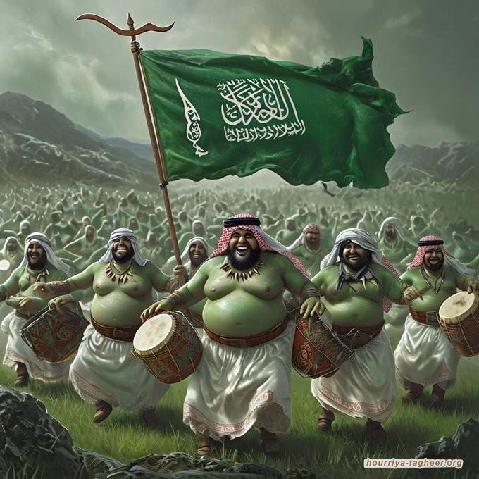 الخصي السعودي يتباها بفحولة نتنياهو