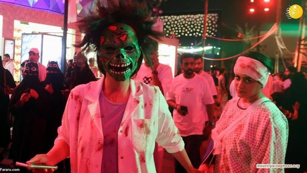 ردود فعل الناشطين ازاء احتفال الهالوین السعودي