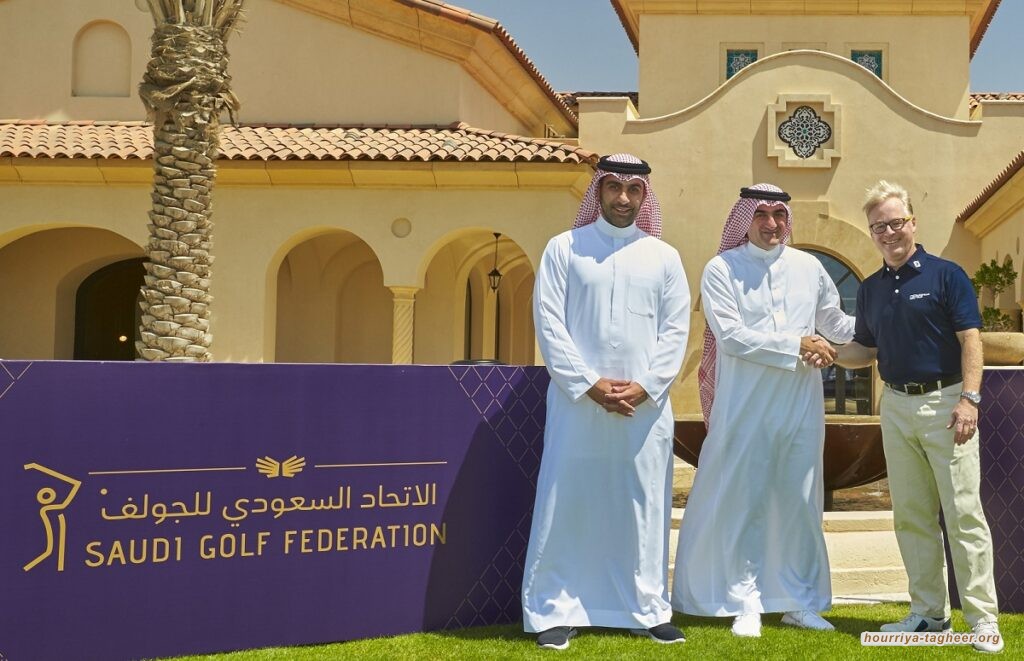 ابن سلمان يهدر 100 مليون $ على الغولف