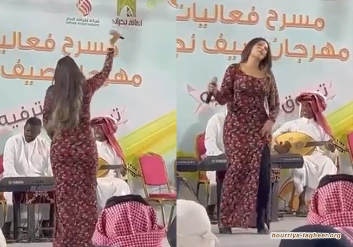 استعراض مؤخرات وصدور في مهرجان صيف نجران