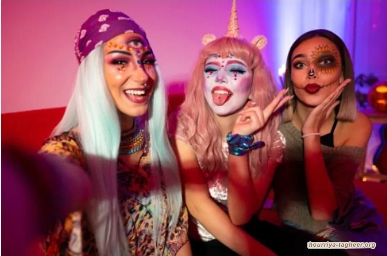 مهرجانات الرقص والترويج للشذوذ في السعودية مستحضرات لتجميل صورة ابن سلمان