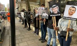تظاهرة في لندن ضد جرائم السعودية بحق معتقلي الرأي لديها